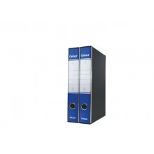 Registratore con custodia Esselte G84 Oxford protocollo 29,5x35 cm - dorso 5 cm blu - 390784050 (Conf.8)