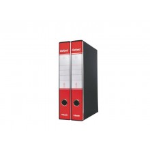 Registratore con custodia Esselte G84 Oxford protocollo 29,5x35 cm - dorso 5 cm rosso - 390784160 (Conf.8)