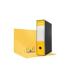 Registratore con custodia Esselte G85 Oxford protocollo 29,5x35 cm - dorso 8 cm giallo - 390785090 (Conf.6)