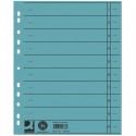 Separatore per archivio con perforazione universale Q-Connect 24x30 cm 230 g/m² blu  conf. da 100 - KF02786