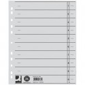 Separatore per archivio con perforazione universale Q-Connect 24x30 cm 230 g/m² bianco  conf. da 100 - KF02785