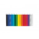 Raccoglitore Esselte Meeting a 4 anelli tondi 30mm cartone rivestito in PP blu metallizz. 22x30cm dorso 4cm - 395792960