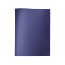 Portalistini a fogli fissi - 80 fogli Leitz STYLE in PPL con 40 buste A4 blu titanio - 39590069