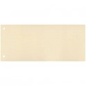 Separatore per archivio con due fori Q-Connect 24x10,5 cm 190 g/m² cuoio conf. da 100 - KF00514