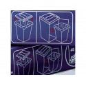 Sacchetti di plastica per distruggidocumenti Rexel AS 175 L conf. da 100 - 40095