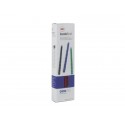 Dorsi plastici a 21 anelli GBC CombBind 14 mm A4 nero -  fino a 125 fogli conf da 100 dorsi - 4028178