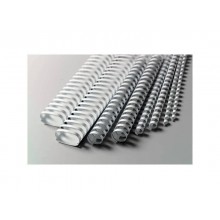 Dorsi plastici a 21 anelli GBC CombBind 14 mm A4 bianco -  fino a 125 fogli conf da 100 dorsi - 4028198