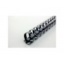 Dorsi plastici a 21 anelli GBC CombBind 16 mm A4 nero - fino a 145 fogli conf da 100 dorsi - 4028600