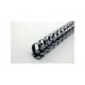 Dorsi plastici a 21 anelli GBC CombBind 19 mm A4 nero - fino a 165 fogli conf da 100 dorsi - 4028601