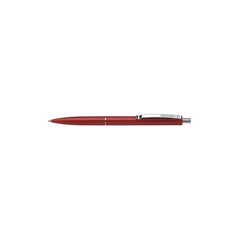Penna a sfera a scatto Schneider K 15 ricaricabile tratto M rosso Conf. 20 pezzi - P003082
