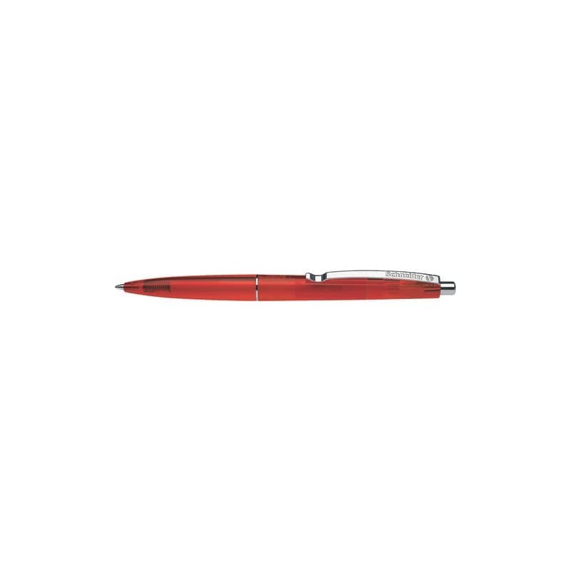Penna a sfera a scatto Schneider K 20 Icy Colours ricaricabile tratto M rosso P132002 (Conf.20)