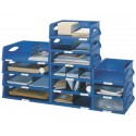 Vaschetta portacorrispondenza Leitz SORTY in polistirolo A4 blu 52310035