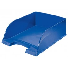 Vaschetta portacorrispondenza impilabile Leitz PLUS JUMBO in polistirolo A4 blu 52330035 (Conf.4)