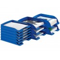 Vaschetta portacorrispondenza impilabile Leitz PLUS JUMBO in polistirolo A4 blu 52330035 (Conf.4)