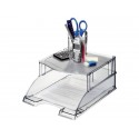 Distanziatore universale per vaschette Leitz PLUS in polistirolo grigio traslucido - 52340092 (Conf.6)