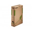 Scatola archivio Esselte ECOBOX dorso 8 cm avana/verde 8x23,3x32,7 cm 623916 (Conf.25)