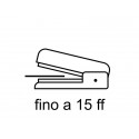 Cucitrice a pinza CENTRA P21 - 15 fogli rosso 626153