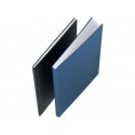 Copertina rigida 10-35 fogli Leitz impressBIND in cartone con dorso da 3,5 mm A4 blu  conf. da 10 - 73900035