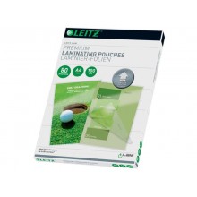 Pouches per plastificatrici Leitz iLam con UDT 2x80 µm in EVA A4 21,6x30,3 cm conf. 100 pezzi - 74780000