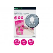 Pouches per plastificatrici Leitz iLam con UDT 2x125 µm in EVA A4 21,6x30,3 cm conf. 100 pezzi - 74810000