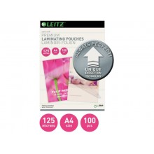 Pouches per plastificatrici Leitz iLam con UDT 2x125 µm in EVA A4 21,6x30,3 cm conf. 100 pezzi - 74810000