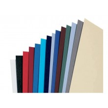 Copertine per rilegatura GBC Leathergrain in cartoncino goffrato a4 bianco  conf da 100 copertine - CE040070