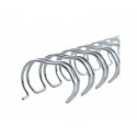 Spirali metalliche a 21 anelli GBC WireBind 10 mm A4 argento conf da 100 spirali - IB160837