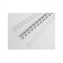 Spirali metalliche a 21 anelli GBC WireBind 10 mm A4 argento conf da 100 spirali - IB160837
