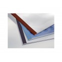 Copertine termiche per rilegatura GBC con dorso da 1,5 mm in pvc e cartoncino A4 nero conf 100 copertine - IB451607