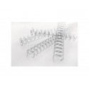 Spirali metalliche a 34 anelli GBC WireBind 14 mm A4 nero conf da 100 spirali - RG810910