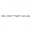 Spirali metalliche a 34 anelli GBC WireBind 14 mm a4 argento conf da 100 spirali - RG810997