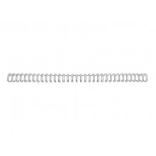 Spirali metalliche a 34 anelli GBC WireBind 14 mm a4 argento conf da 100 spirali - RG810997