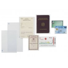 Buste trasparenti a sacco FAVORIT Upocket liscia superior 11x16 cm conf. da 100 - 400102331