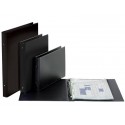 Raccoglitore FAVORIT 35,5x44 cm (libro) 4 anelli tondi Ø 30 mm nero - 100460473