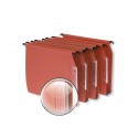 Cartelle sospese per cassetto Favorit Defi interasse 33 cm arancione fondo V Conf. 25 pezzi  400126765