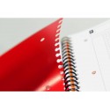 Quaderno spiralato OXFORD International Activebook Maxi A4+ grigio/arancio quadretti 5 mm - 100104329