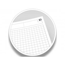 Quaderno spiralato OXFORD International Activebook Maxi A4+ grigio/arancio quadretti 5 mm - 100104329