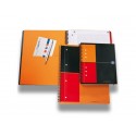 Blocchi spiralati OXFORD International Activebook A5+ grigio/arancio quadretti 5 mm 100102880
