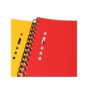 Blocchi spiralati OXFORD International Activebook A5+ grigio/arancio quadretti 5 mm 100102880