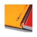 Blocchi spiralati OXFORD International Activebook A5+ grigio/arancio quadretti 5 mm 100102880
