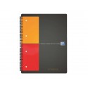 Blocchi spiralati OXFORD International Activebook A5+ grigio/arancio quadretti 5 mm 100102880