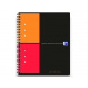 Blocchi spiralati OXFORD International Activebook A5+ grigio/arancio quadretti 5 mm 100102880
