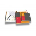 Blocchi spiralati OXFORD International Activebook A5+ grigio/arancio quadretti 5 mm 100102880