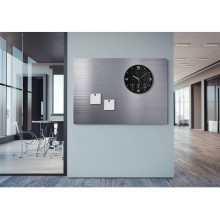 Orologio da parete al quarzo UNILUX On Time con 4 fusi orari Ø 30 cm nero 400094567