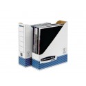 Scatola archivio FELLOWES Bankers Box® System 8x31,6x26,3 cm blu/bianco portariviste A4 - 0026301 (Conf.10)