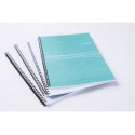 Dorsi metallici FELLOWES bianco 10 mm - - capacità 61-80 fogli conf.100 - 53262