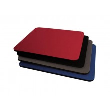 Tappetino mouse FELLOWES Soft Basic gomma/poliestere nero 29704