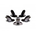 Mouse verticale FELLOWES Penguin® grande con filo grigio/nero 9894401