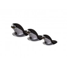 Mouse verticale FELLOWES Penguin® grande con filo grigio/nero 9894401