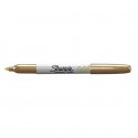 Marcatore permanente Sharpie Metallic F punta conica 3 mm oro 1891062